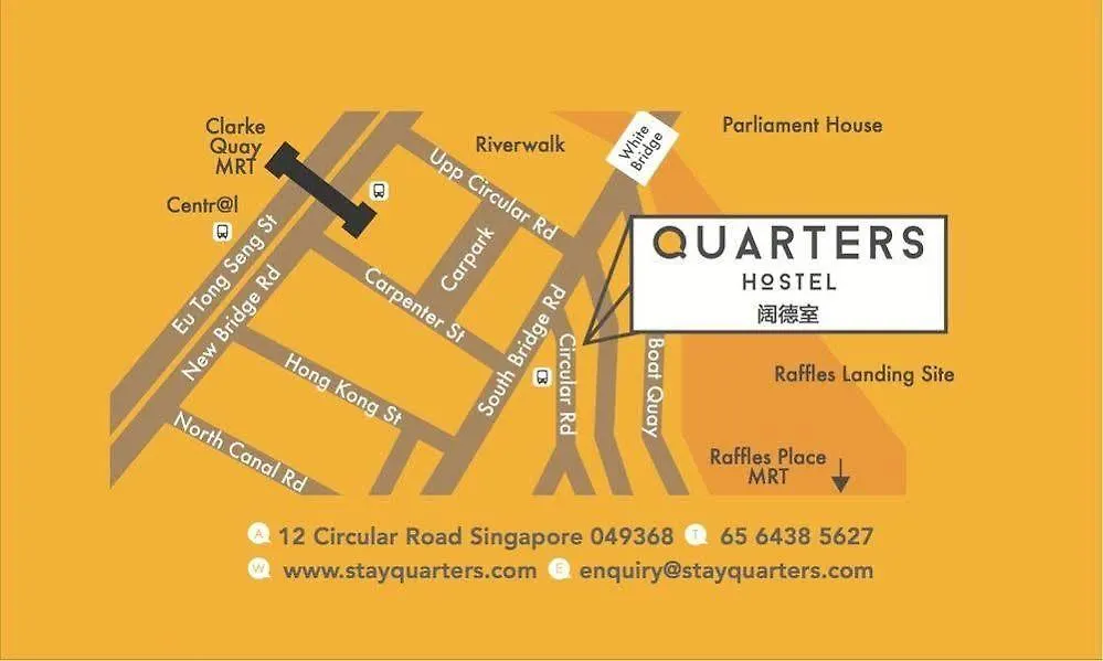 Quarters Capsule Hostel Singapore